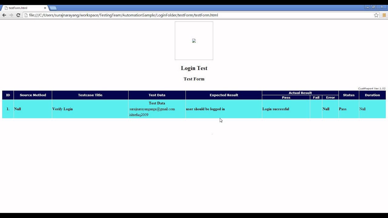 Innovation Dynamic Report Creation Selenium Java - YouTube