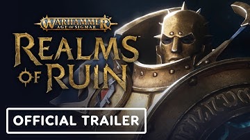 Warhammer Age of Sigmar: Realms of Ruin - Official Stormcast Eternals Faction Trailer