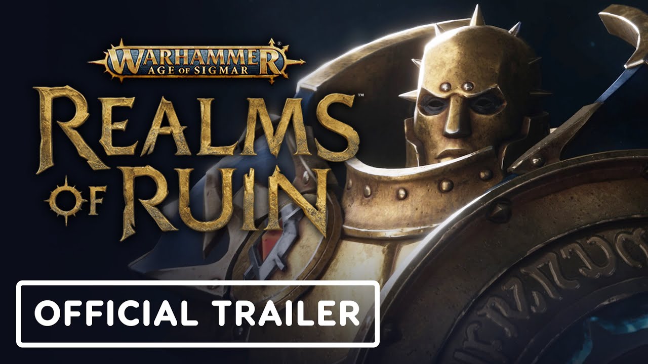 Warhammer Age of Sigmar: Realms of Ruin – Official Stormcast Eternals Faction Trailer