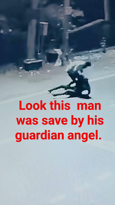 Look this man save by his guardian angel  @tamboki #guardian #everyone #youtube #youtubeshorts