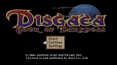 Introducing Disgaea to my channel