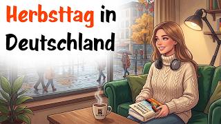 🍂🇩🇪 Der erste kalte Herbsttag in Deutschland | Easy German Listening Practice screenshot 2