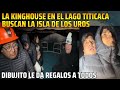 😂LA KINGHOUSE EN EL LAGO TITICACA BUSCAN LA ISLA DE LOS UROS😂😂DIBUJITO LE DA REGALOS A TODOS😂