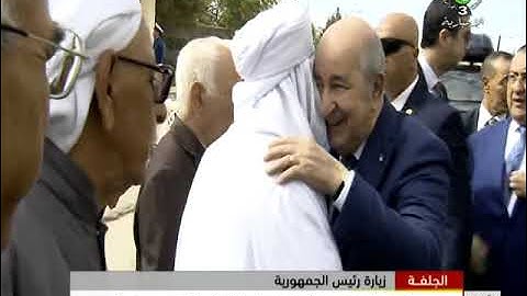 رئيس الجمهورية يخص بإستقبال شعبي مميز بالجلفة