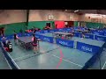 National cadet cup 2023 at joola plymouth table tennis club live stream day1 table 4 and 5