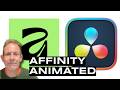 AFFINITY 3.2 Davinci Resolve 21 And Fusion | Animate Shapes & Layers | How To