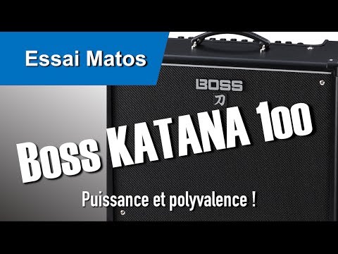 Boss Katana v2 test et demo francais