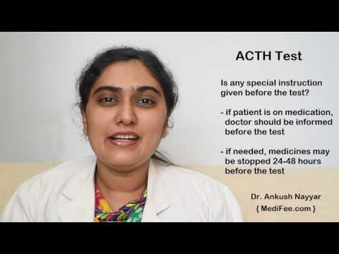 Video: ACTH Hormone Test: Tujuan, Prosedur, Dan Hasil