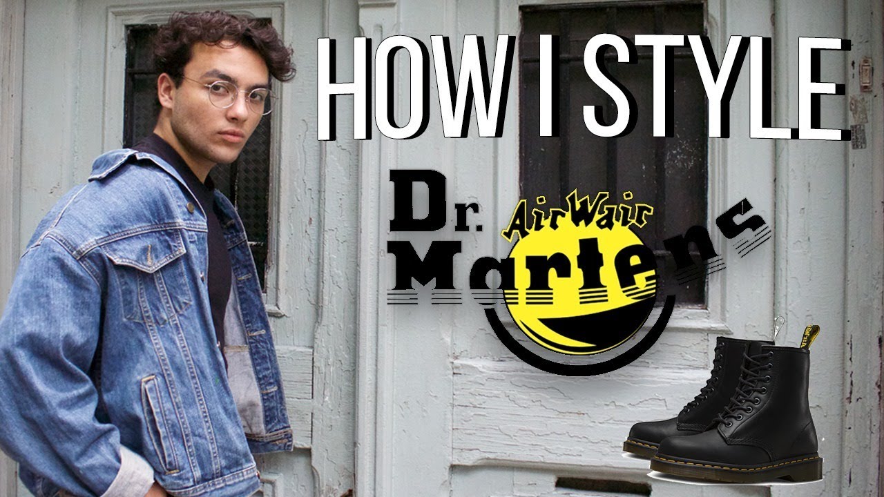 dr martens men outfit