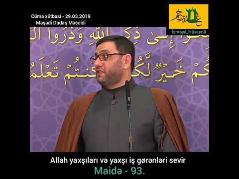 Hacı Şahin Həsənli.  Maidə - 93.  (Vədolunmuş) 2019.