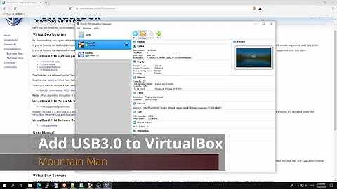 How to add USB 3.0 support in VirtualBox