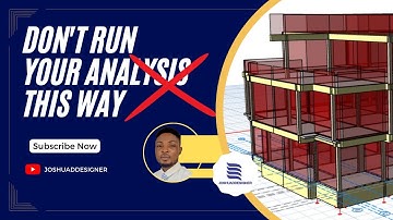 DO NOT RUN YOUR BUILDING ANALYSIS THIS WAY ON PROTA STRUCTURE!