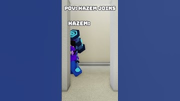 When Hazem Join Pls Donate😂 #roblox #shorts #animation #viral