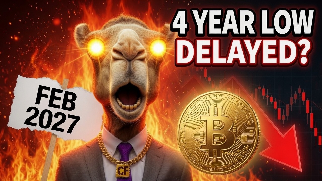 4 Year Cycle Low Just got Delayed