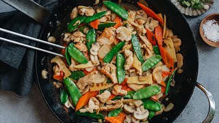 Moo Goo Gai Pan (蘑菇鸡片)