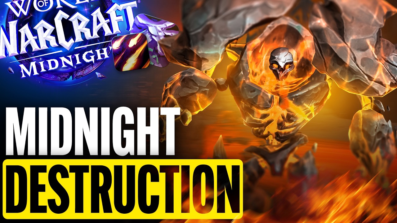 12.0 Midnight Destruction Warlock Guide! Talents, Rotations and More!
