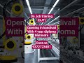 New ON Job training in kandivali mahind and Mahindra