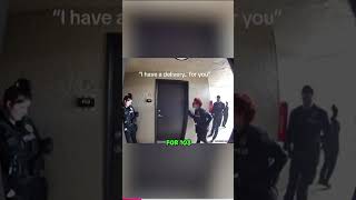 Cops Pretend to Be DoorDash but Get the Wrong Address 😱 #shorts