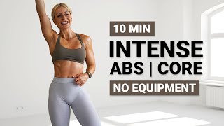 10 MIN INTENSE ABS CORE WORKOUT | AB Burn | No Repeat | Follow Along | No Equipment Home Workout screenshot 3