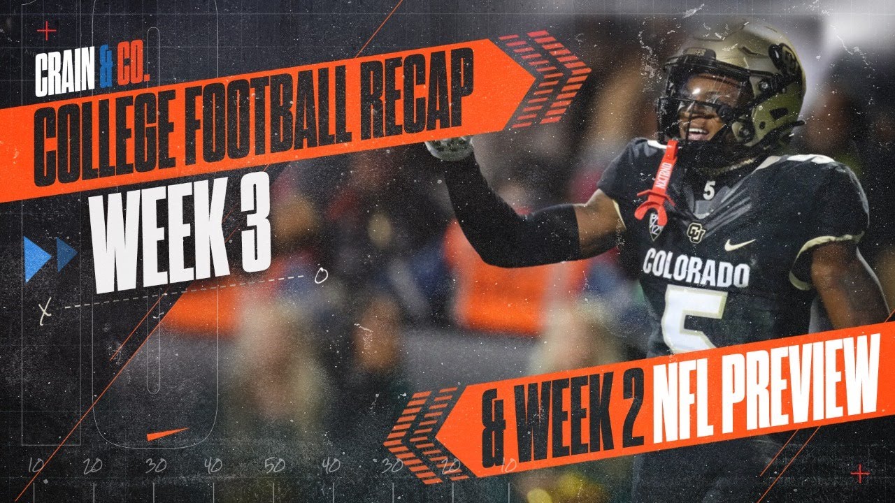 College Football Week 3 Recap & NFL Preview | 2023 - YouTube