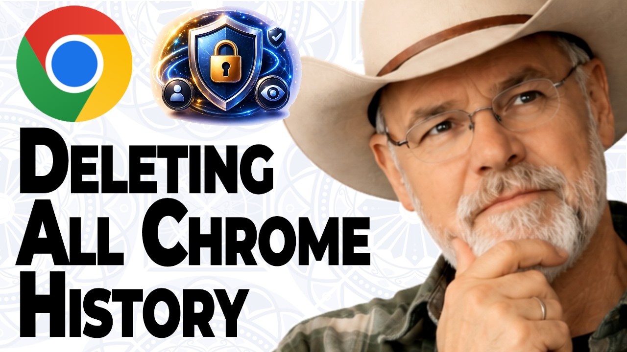 How To Delete All Google Chrome History - YouTube