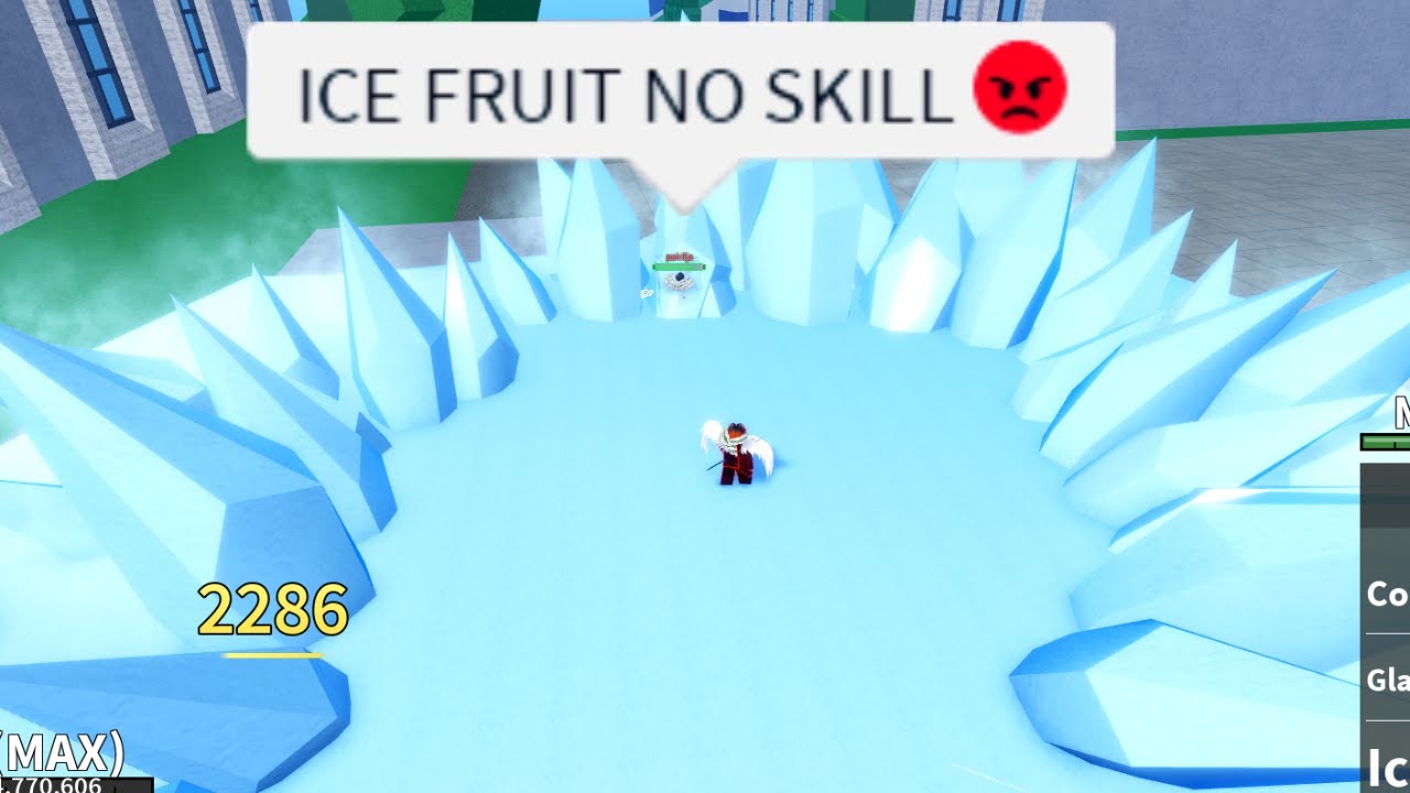 Awakening ICE FRUIT to Become ICE SPICE in Blox Fruit ROBLOX