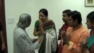 Revathy Krishna Meets Abdul Kalam