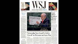 WSJ Sept 27-28 Deep Dive: $50B EA Buyout Shocks, AI Bubble Brewing