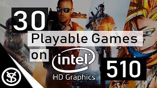 30 Juegos Jugables para Intel HD Graphics 510