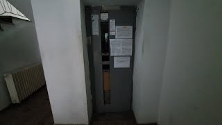 Original Vintage IFMA Traction Elevator @ Strada Ion Brezoianu, no.10, Bucharest, Romania