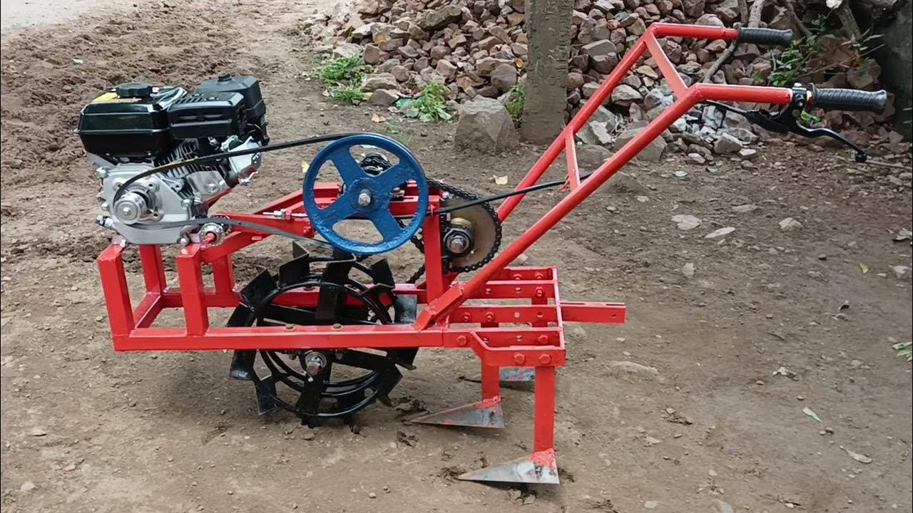 SINGLE WHEEL MINI CULTIVATOR SINGLE WHEEL POWER TILLER MINI