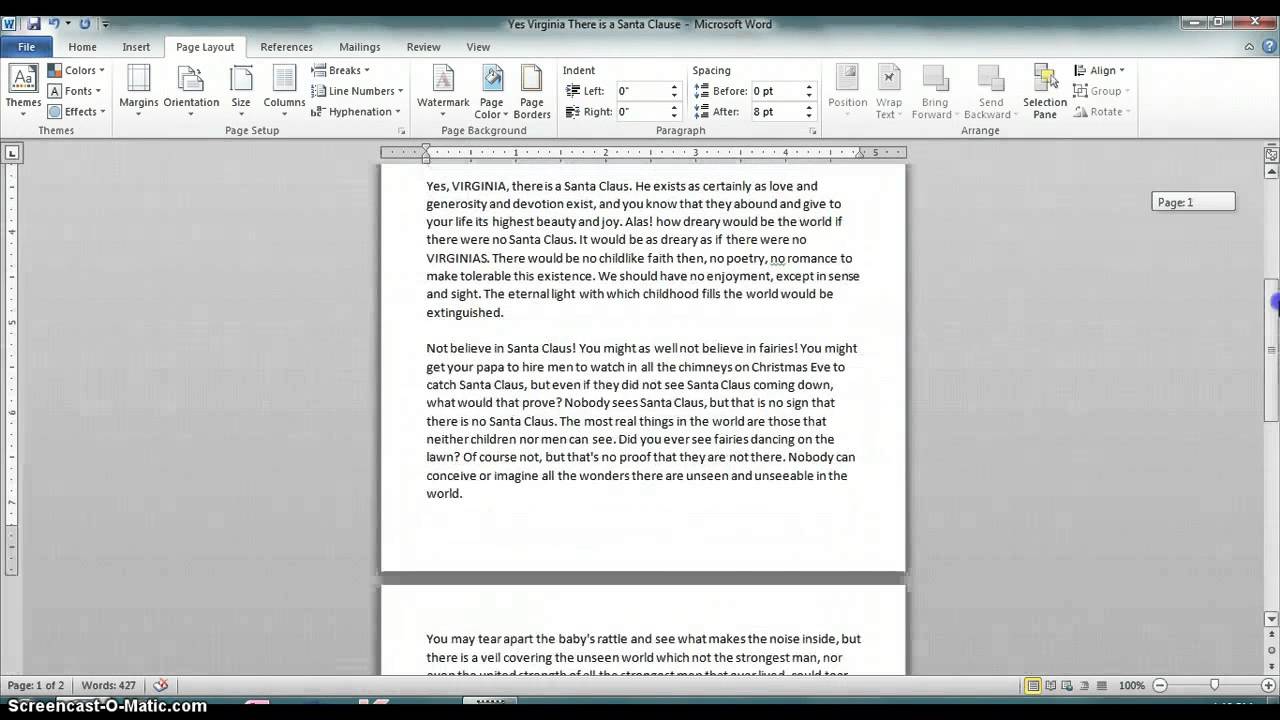 How to Resize an A5 Page to A4 in Microsoft Word : Microsoft Office