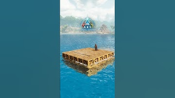 Vlot met fundamenten die werken in ARK Survival Ascended!