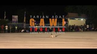 Juara 1 lomba tarian adat GAWI - SMAK St. Petrus Ende #18/08/2018