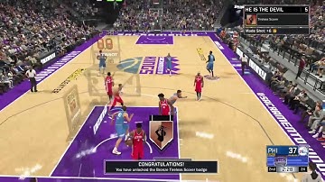 NBA 2K17 TIRELESS SCORER BADGE TUTORIAL EASY WAY