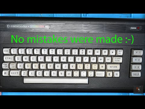 Repair/Restoration: Commodore C16