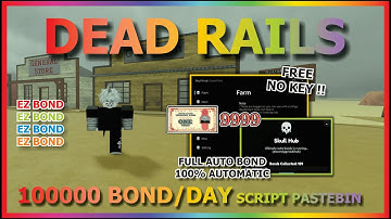 DEAD RAILS Script Pastebin 2025 AUTO BOND 100% AUTOMATIC, AUTO WIN, KILL AURA, AIMBOT, TP (NO KEY)