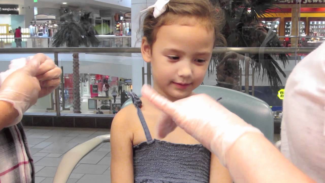 Getting Ears Pierced For The First Time Youtube