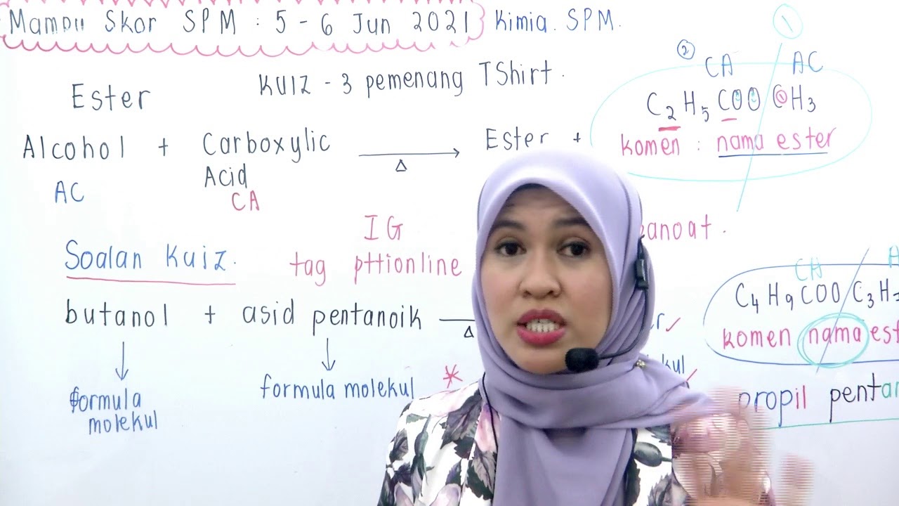 [LIVE] PTTI Kimia SPM Cikgu Fana - Sebatian Karbon