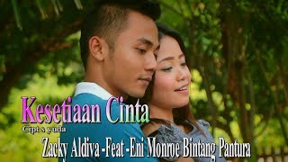 DUET ROMANTIS TERBARU -  KESETIAAN CINTA _ ENI MONROE BP2 & ZAKY _ ORIGINAL DANGDUT chords