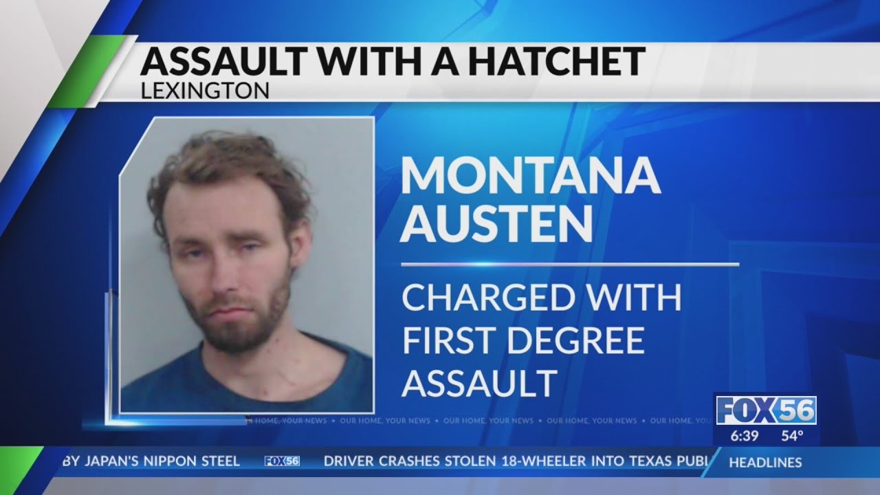1 man arrested after alleged hatchet assault - YouTube