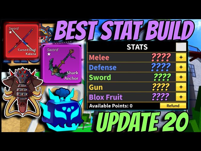 Legendary Stats Build in Blox Fruits (The Perfect Stats!) 