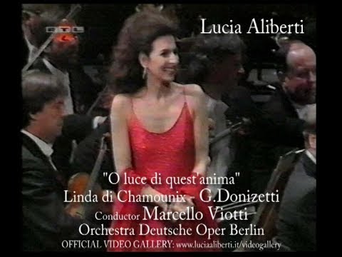 Lucia Aliberti "O luce di quest'anima"Linda di Chamounix-G.Donizetti,Conductor Marcello Viotti