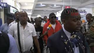 Watch!Busy Signal landed in Zimbabwe for Kadoma Music Festival