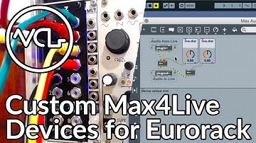 Creating Custom Max For Live Devices For Eurorack
