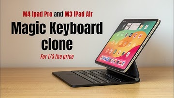 #GOOJODOQ 2025 Magic Keyboard for iPad Pro and Air