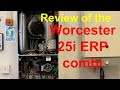 WORCESTER 25i ERP COMBI BOIER, inside the boiler casing doing a full review and strip down.