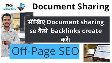 SEO - Pdf sharing | Document sharing | How to get backlinks through Pdf submission | (Part - 8)