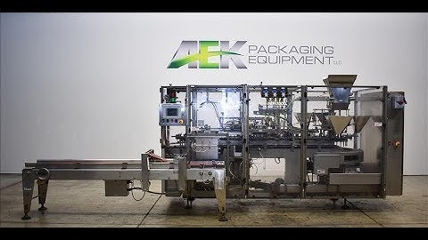 Horizontal Pre Form Pouch Machine. Roberts, Model IMP-1500 - stock # 71929001