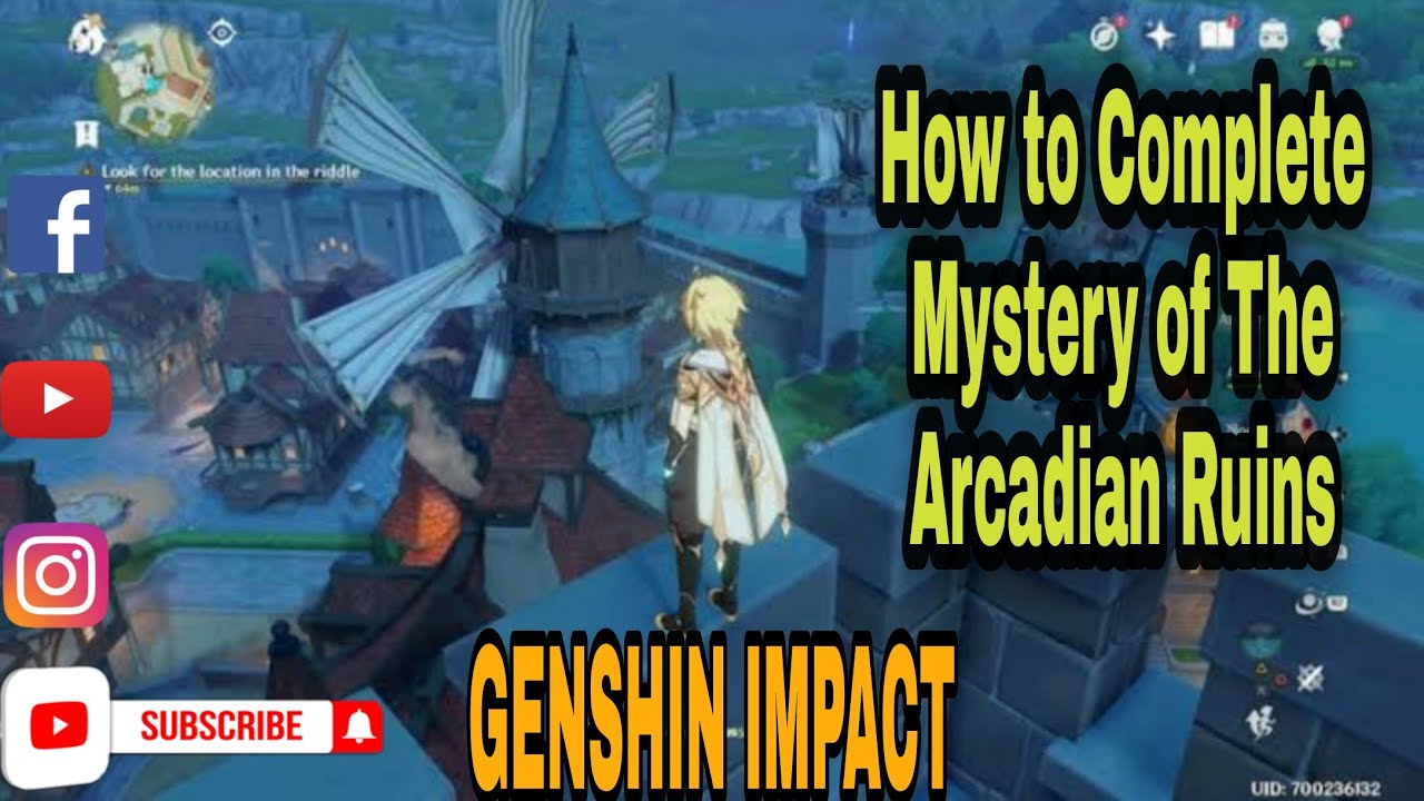 How to Complete Mystery of The Arcadian Ruins Genshin Impact YouTube